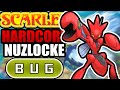 Pokmon scarlet hardcore nuzlocke  bug types only no items no overleveling