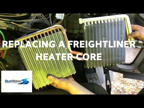 Replacing the Heater Core on a 2007 Freightliner Columbia - YouTube
