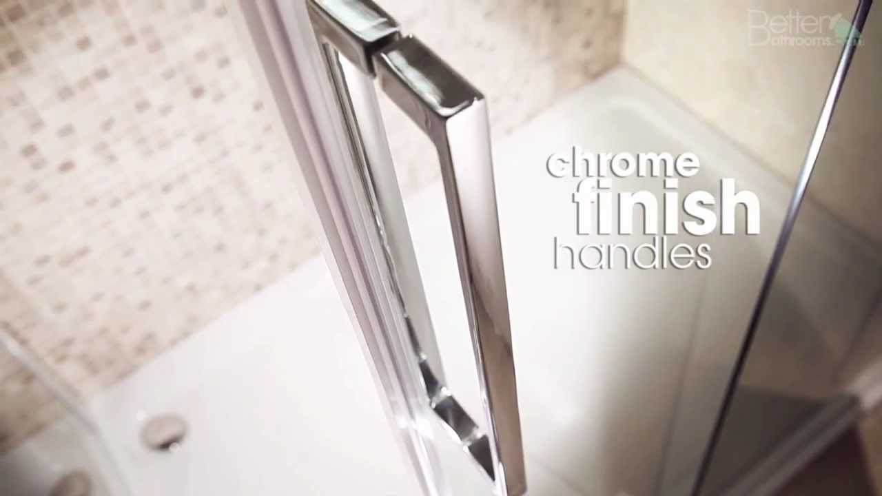 Aquafloe Elite 8mm Sliding Shower Enclosure Youtube