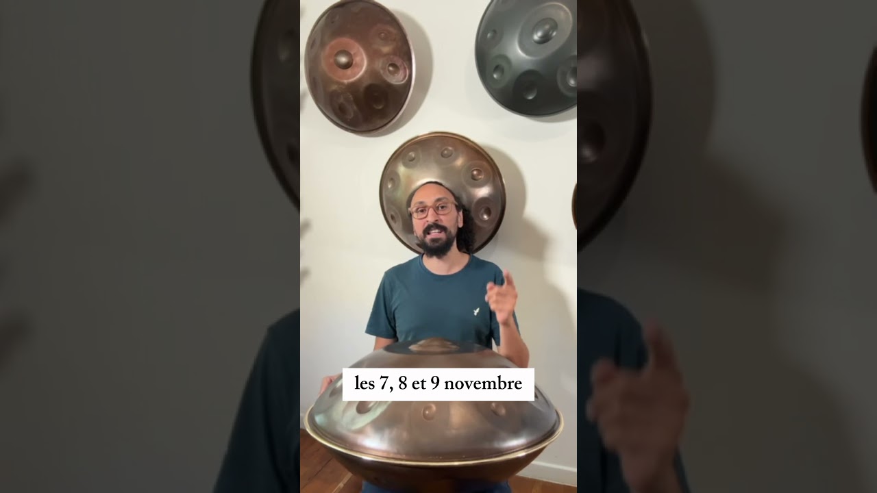Weekend Handpan avec Panjam Asso et Thierry Bleton #handpantutorial #handpan #handpanworkshop