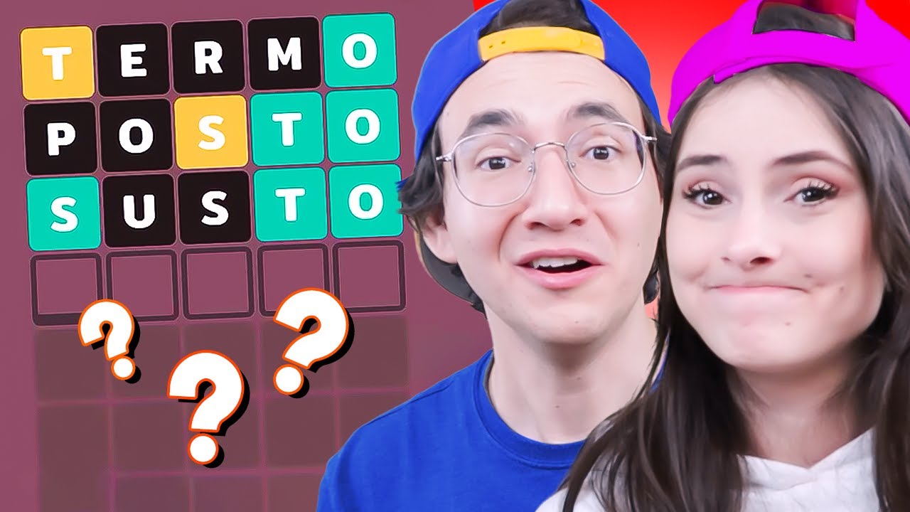 TIVEMOS QUE PEDIR AJUDA DO MEU IRMÃO PRA DESCOBRIR A PALAVRA 🤡