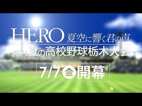 夏の高校野球栃木大会 7月7日開幕