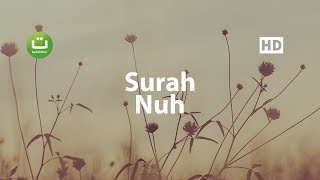 Surah Nuh Merdu - Salah Mussaly ᴴᴰ صلاح مصلي