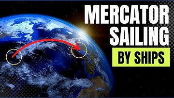 Mercator sailing | Types of navigation | Great circle sailing | Rhumbline sailing #sailing #ecdis