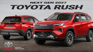 TOYOTA RUSH 2027 Gets a Futuristic Makeover, Boxy Design Steals the Spotlight? Redesigned screenshot 3