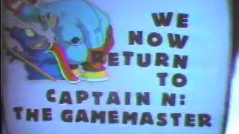 (October 14, 1989) Captain N The Game Master - Kevin in Videoland (NBC WDIV 4 Detroit) w/Commercials