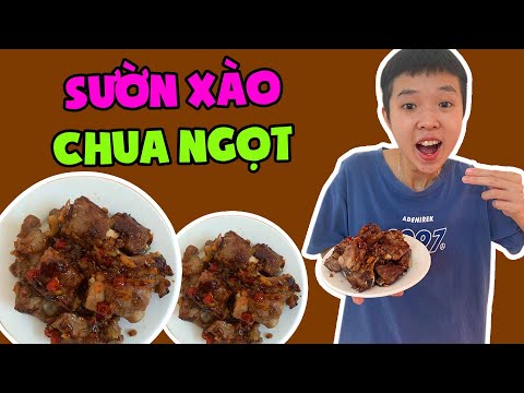 Ăn Gì Mùa Dịch #36: Sườn Xào Chua Ngọt Đậm Đà Đưa Cơm