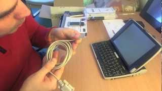 Psion Netbook Pro - Auspacken und Aufklappen
