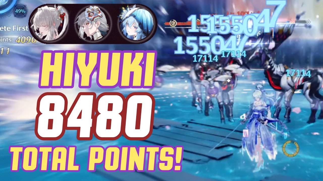 THIS HIYUKI TEAM FEELS ILLEGAL 💀| 8480 TOTAL POINTS WHIMPERING WASTES