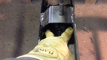 1973 Triumph TR6 Frame Repair - reinforcement plates and differential