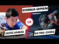 James aranas vs ko pingchung  wpa 9 ball china open 2023  highlights