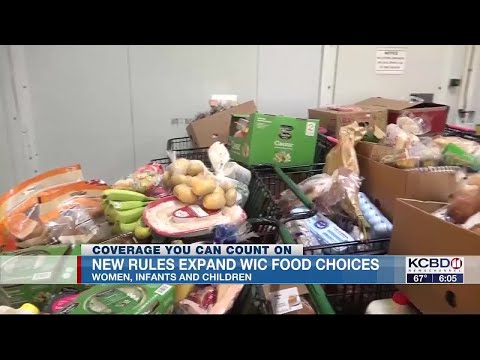 New WIC rules to expand food options for lower income families