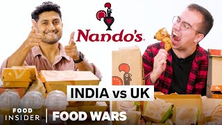 India vs UK Nando’s | Food Wars | Food Insider screenshot 5