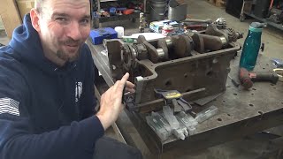 Old Mechanic Trick To Repair Threads On A 70 Year Old Tractor!