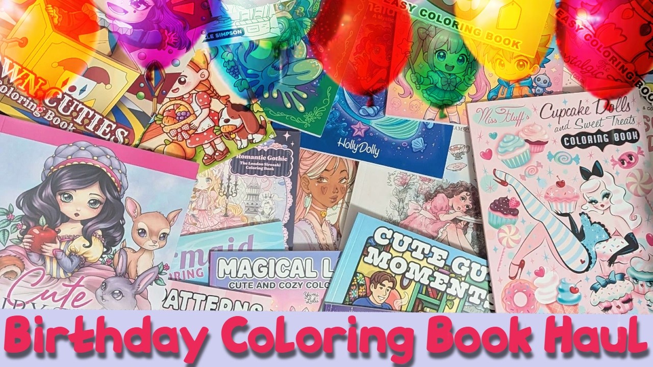 Super Mega Massive Spectacular Coloring Book Haul | February 2026 🎂