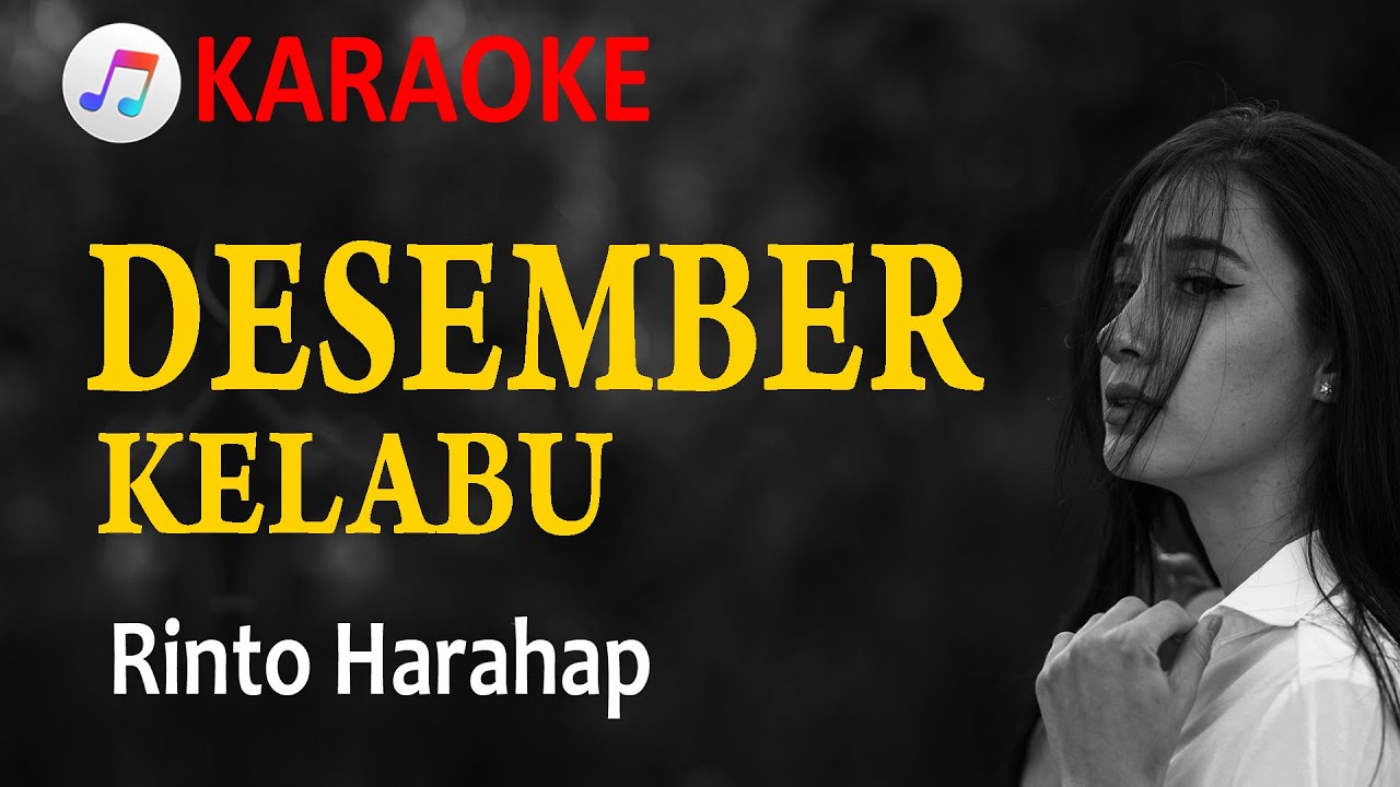 DESEMBER KELABU - A. RIYANTO | KARAOKE NADA PRIA | NOSTALGIA