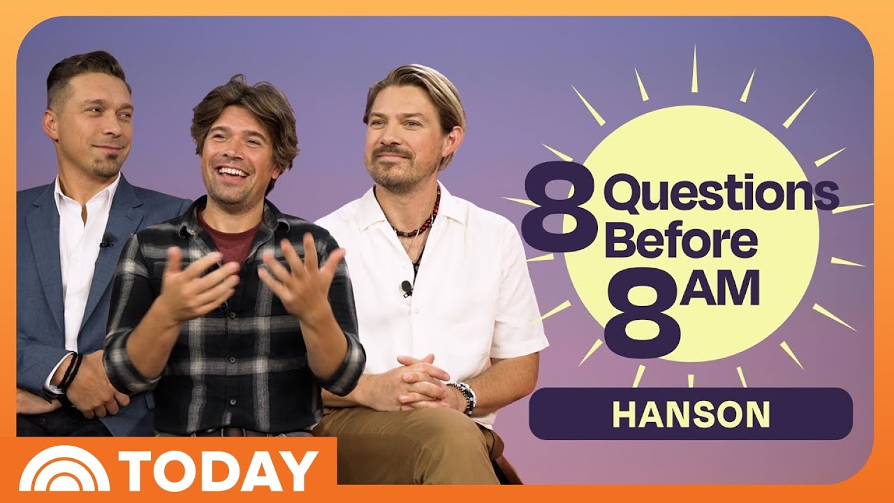 Hanson on 20 years of ‘Underneath’ and the secret behind their iconic hairstyles | 8 Before 8