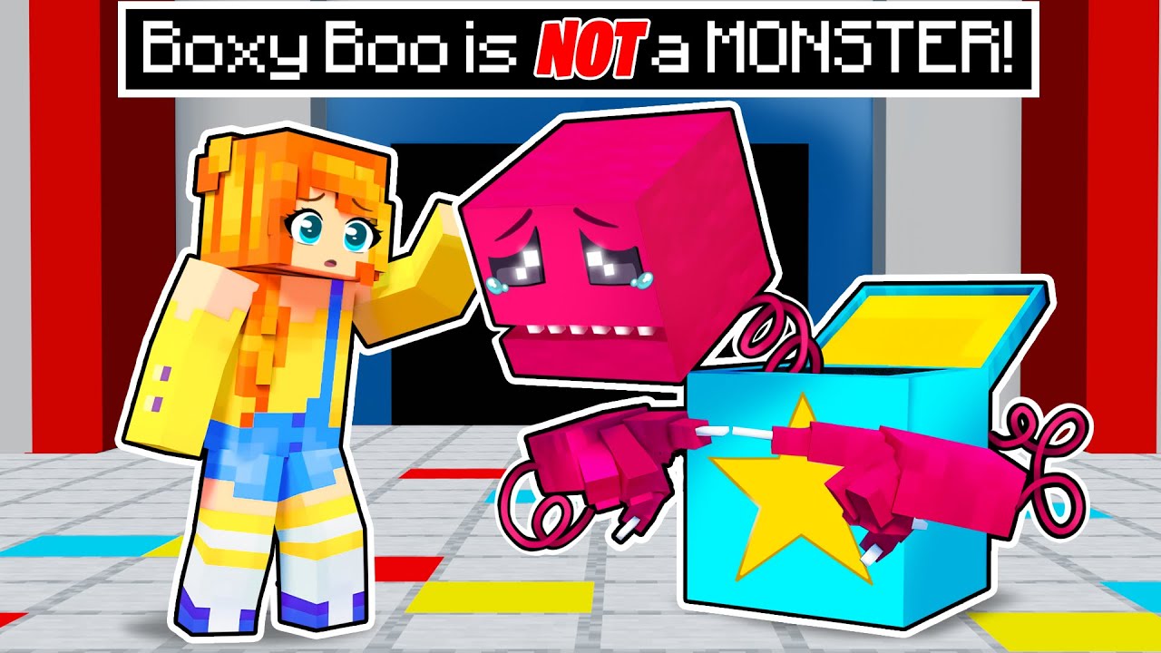 From BOXY BOO to Human in Minecraft! 