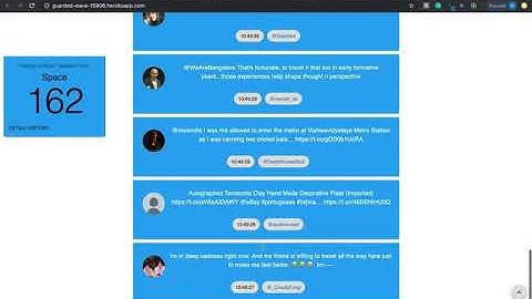 Tweety (React + Redux + Material UI + Twitter Stream API + Socket.io + Node + MongoDB)