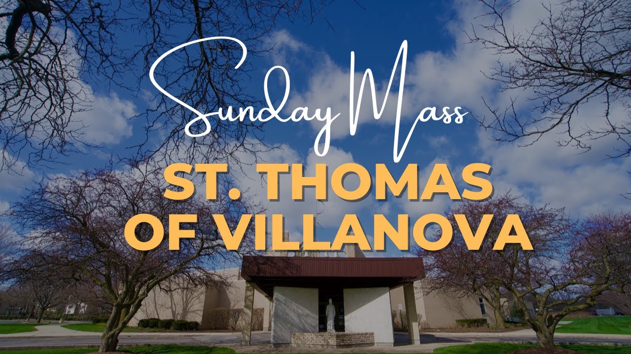 01-18-2026 ENGLISH Mass 10:00 AM St Thomas of Villanova