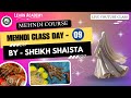 Mehndi design class day 09  byshei shaista  mehndi class 2024  learnacademy