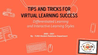 2020-2021 Tips for Virtual Learning Success