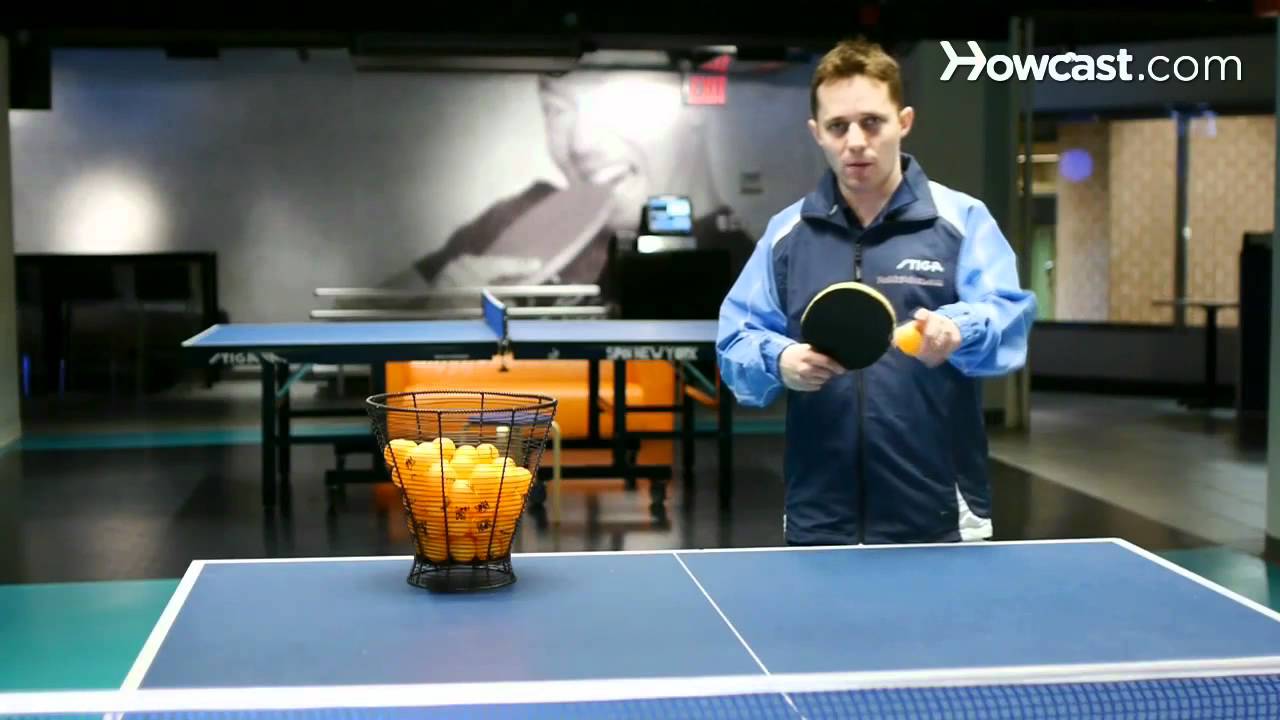 How to Do a Table Tennis Forehand Loop Ping Pong YouTube