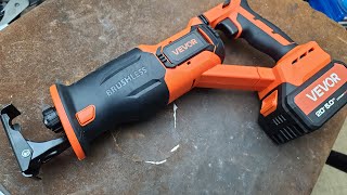Vevor Brushless Reciprocating Saw w\/ 5Ah Battery Review