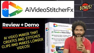 AiVideoStitcherFx Review – AI Video Maker That Creates and Stitches Clips and Makes Longer Videos! screenshot 1