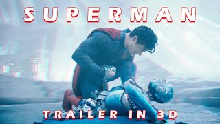James Gunns 2024 Superman Trailer In 3D Sbs. 3D Video For 3D Gles. 100% Unofficial