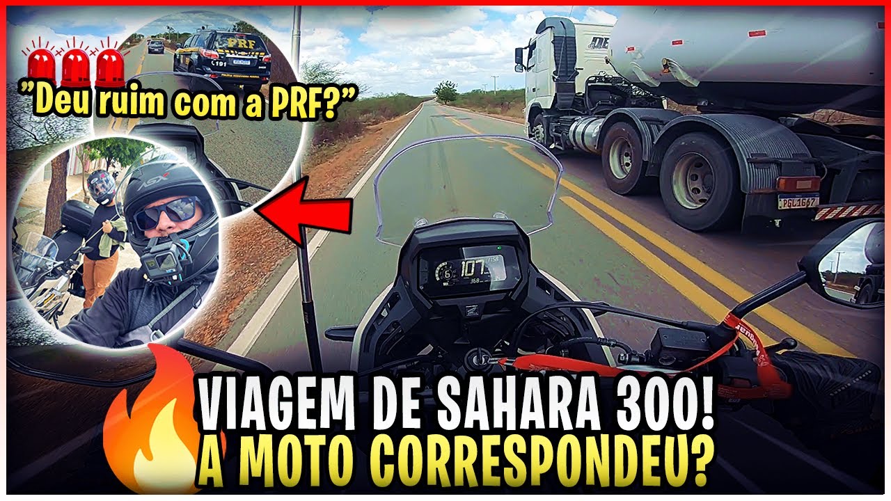 🔥PRIMEIRA VIAGEM NA NOVA SAHARA 300 ZERADA! ACOMPANHE O PERCURSO DE 200 KM ATÉ O DESTINO!