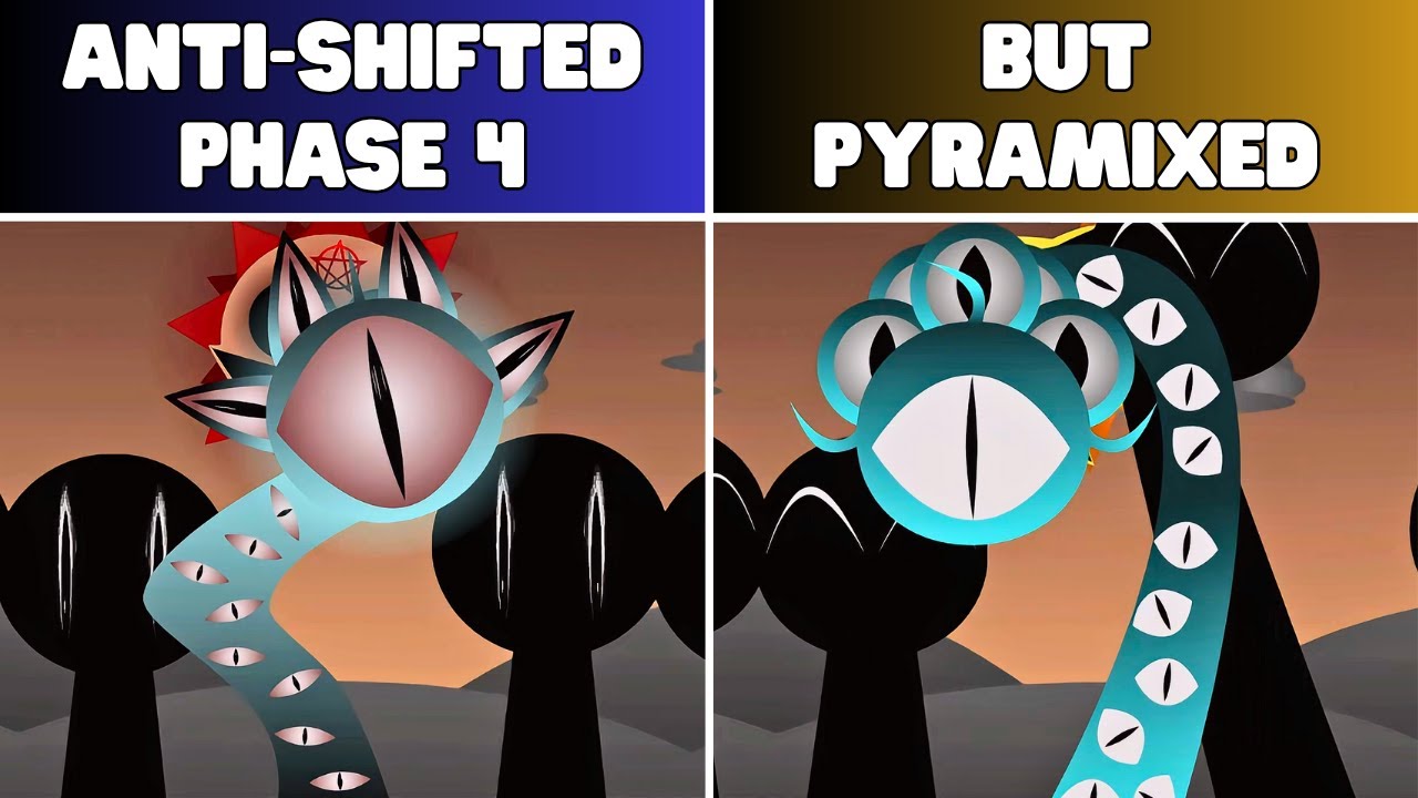 Incredibox Sprunki Anti-Shifted Phase 4 – Original VS Pyramixed: Which Version’s Better?