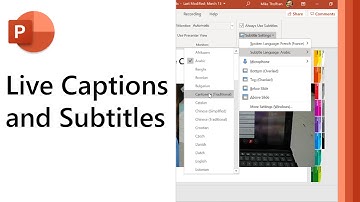 How to use PowerPoint captions and subtitles to present more inclusively