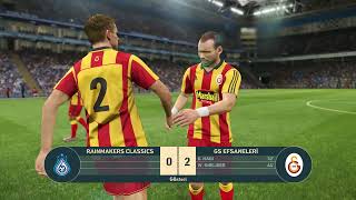 PES 2019 FB🆚GS EFSANELER MAÇI #fenerbahçe #galatasaray #classics
