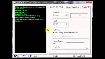 unlock alcatel ot355x ot355a locked to sfr france via z3x box gsmservicearmenia