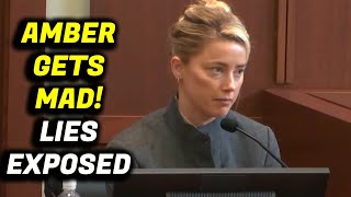 Amber Heard Gets ANGRY As She's Caught Out In Her LIES! 