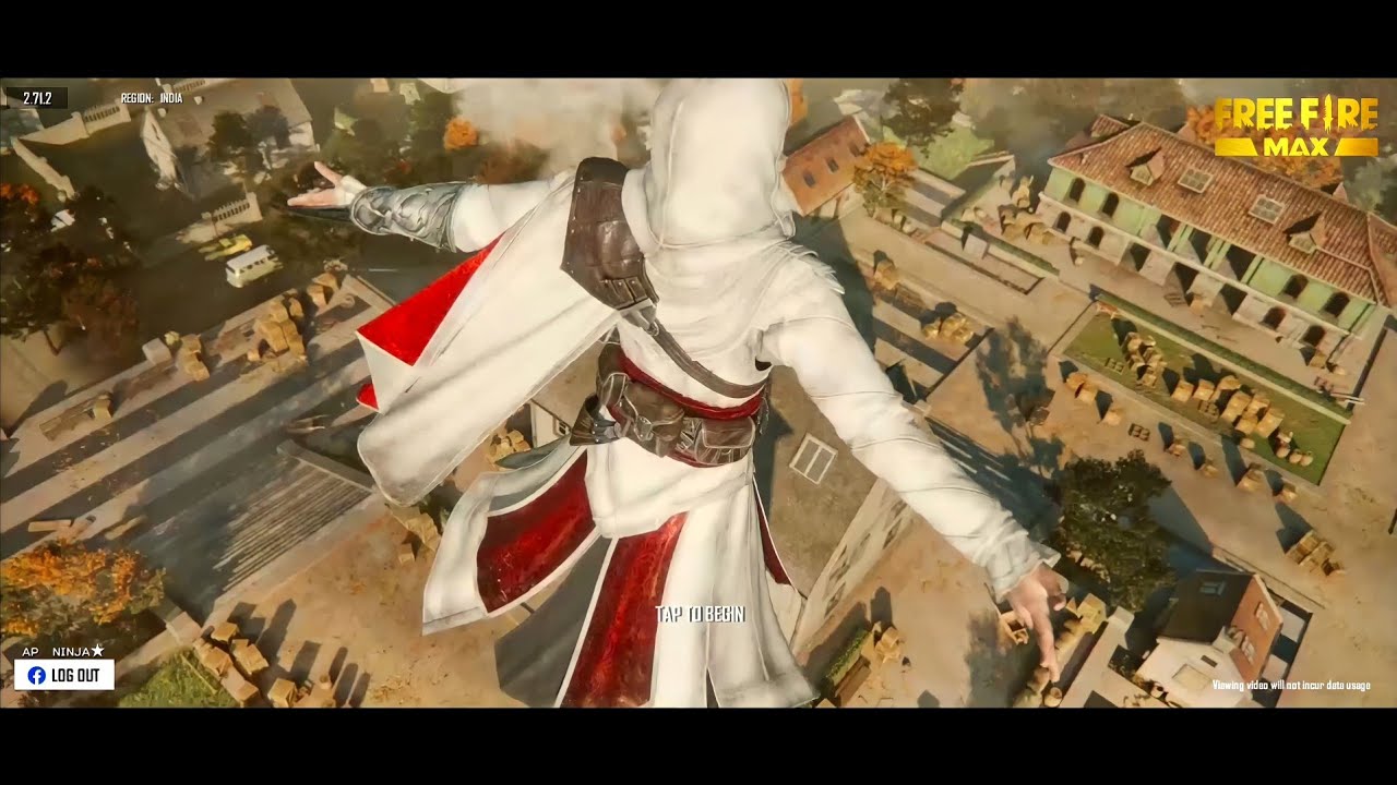 Garena Free Fire Max : Assassin's Creed New Update ( Loding Screen )