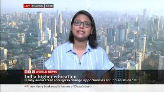 Foreign Universities Come To India 6Th Jan 2023 Bbc World News