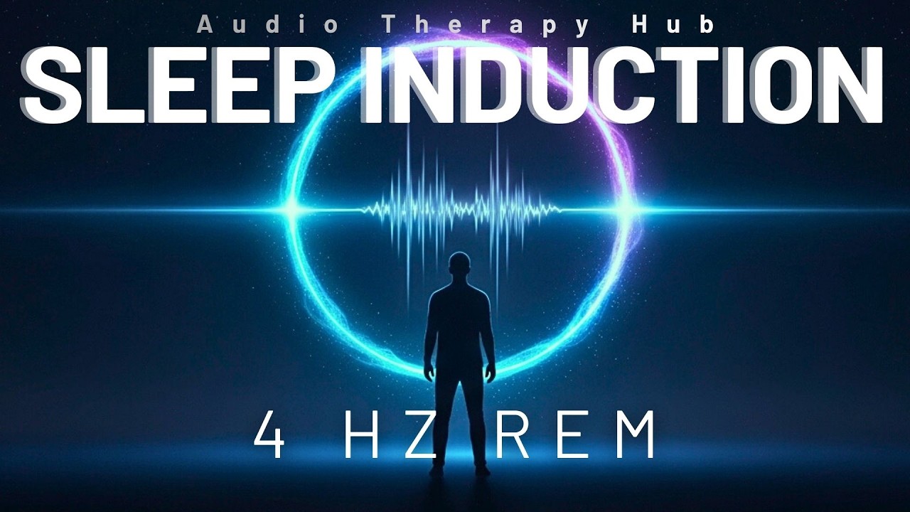 Trigger Lucid Dreams Tonight | 4 Hz REM Sleep Induction Binaural Beats | Black Screen