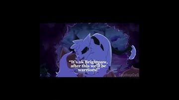 Would I do it again..?*Sad Brightpaw and Swiftpaw edit😕* #warriorcats #warriors #edit #sad #fypシ