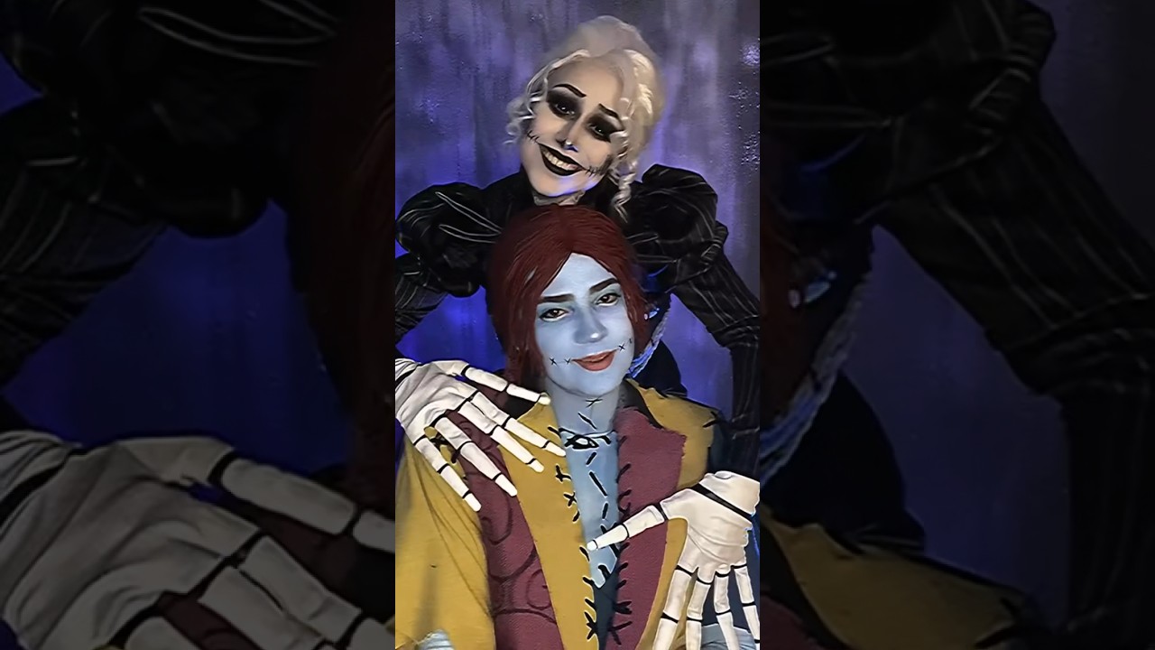 There’s something in the wind #nightmarebeforechristmas #sallystitches #jackskellington