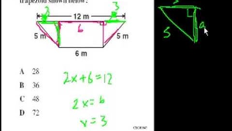 CA Geometry: Pythagorean Theorem, Area