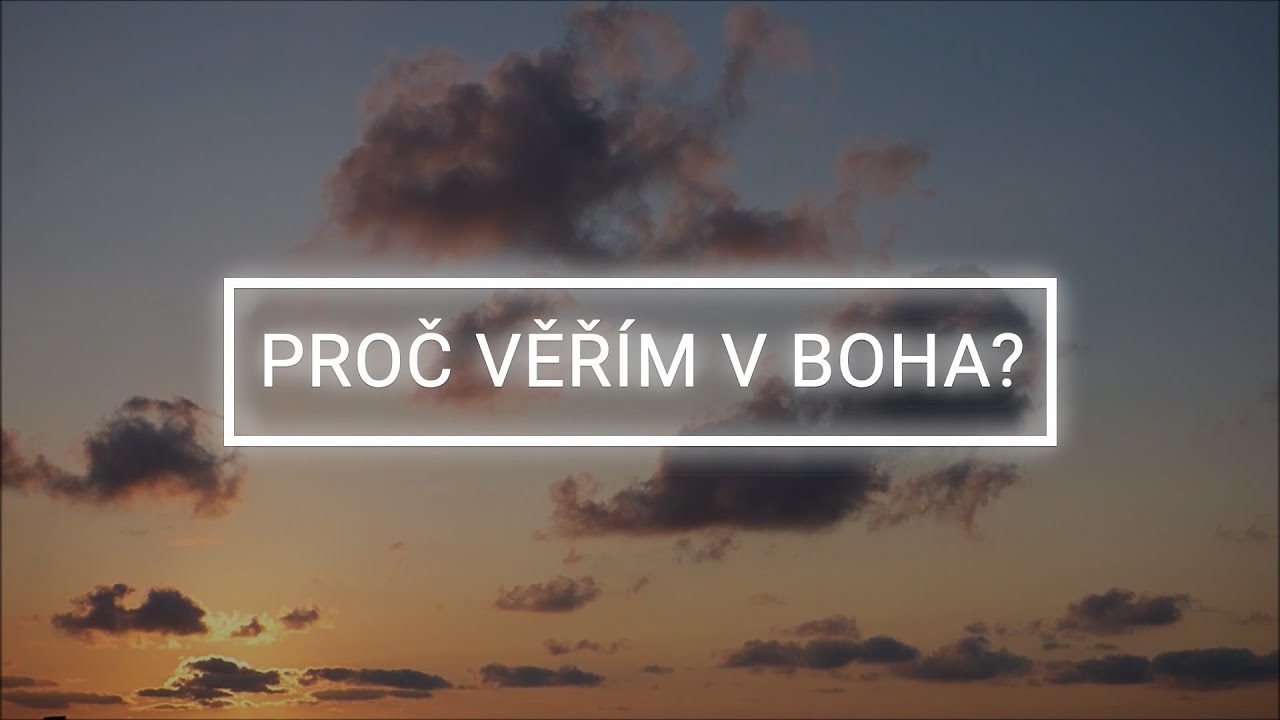 Další díl dokumentární série ,,PROČ VĚŘÍM V BOHA?’’