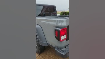 Jeep Gladiator with Ceramic Window Tint & Custom Vinyl Tailgate Decal
