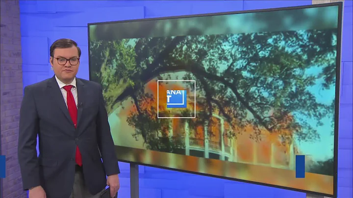 Fire Damages Historic Nottoway Plantation House in White Castle