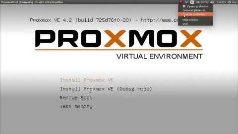 Virtualización mediante Proxmox