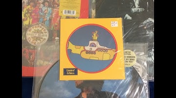 The Beatles Picture Disc Vinyl Collection + New Yellow Submarine 7” Picture Disc