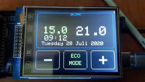 Arduino wifi Thermostat, ART. The Best Nest Thing. ;-) The Nest Best Thing.