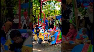 Naik Odong Mobil Kuning Melayang Dan Pesawat Mini Berputar Keliling Seru