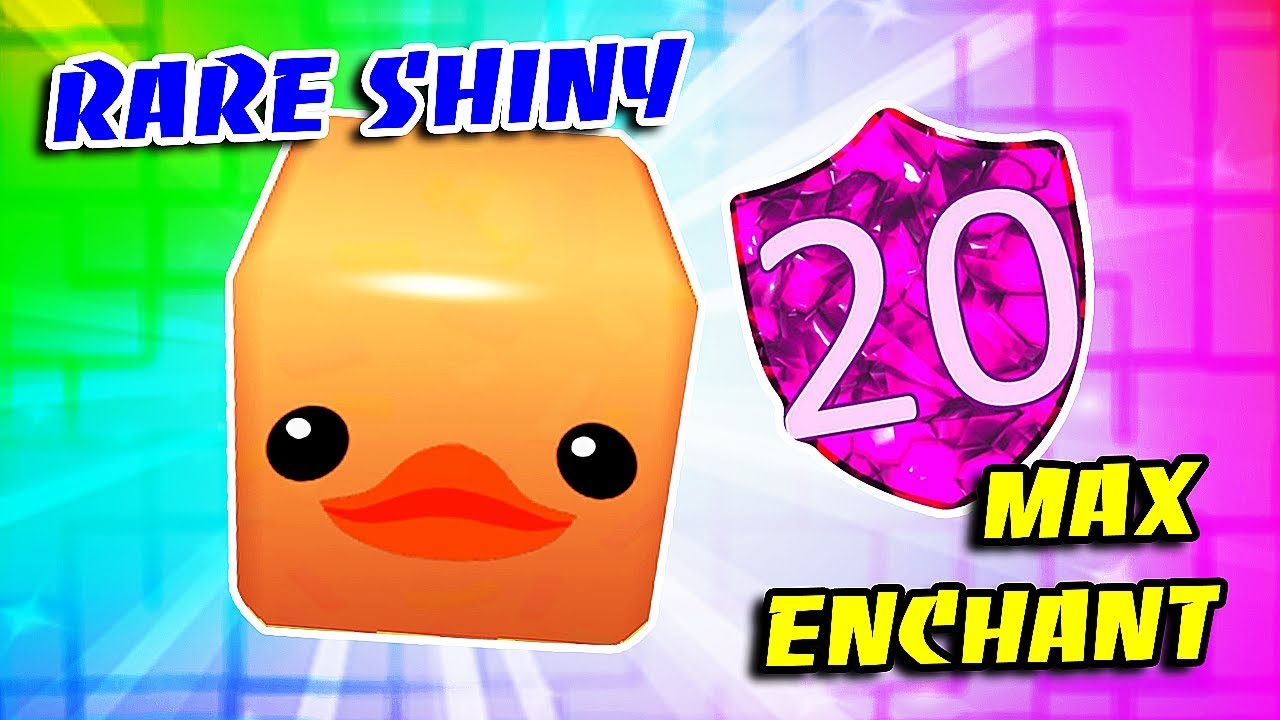 Shiny Blue Ducky Max Enchant New Code Hunt Rarest Pet In Bubble Gum Simulator Roblox Youtube - shiny max enchanted balloon dragon pet roblox bubble gum